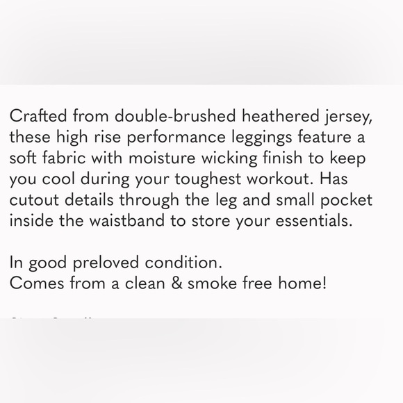 Free People Movement Cutout Halo Leggings in Dark Gray Size L - Picture 8 of 11